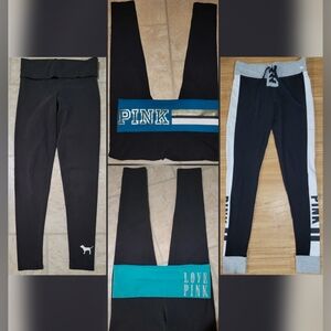 Victoria's Secret PINK Y2K Foldover/Leggings 4pc Bundle Size XS